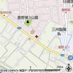 埼玉県春日部市銚子口994周辺の地図