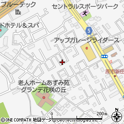 埼玉県上尾市原市244-30周辺の地図