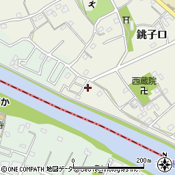 埼玉県春日部市銚子口594周辺の地図