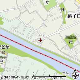 埼玉県春日部市銚子口562周辺の地図