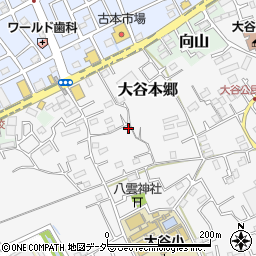 埼玉県上尾市大谷本郷647周辺の地図