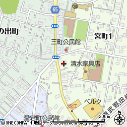 有限会社埼玉中央ワーク周辺の地図