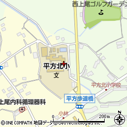 埼玉県上尾市平方3657周辺の地図