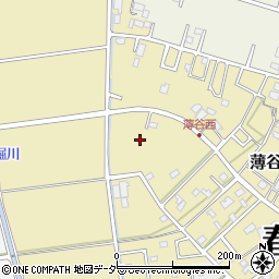 埼玉県春日部市薄谷257-6周辺の地図