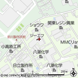 ジーエフ株式会社　常総支店周辺の地図