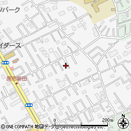 埼玉県上尾市原市4258-6周辺の地図