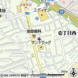 埼玉県上尾市小敷谷802-6周辺の地図