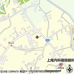 埼玉県上尾市平方3583周辺の地図