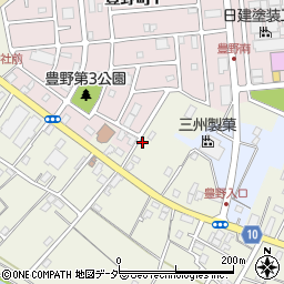 埼玉県春日部市銚子口991周辺の地図