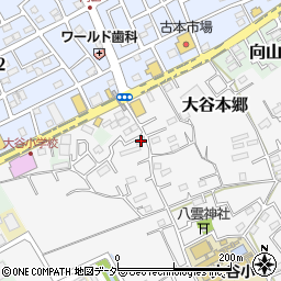 埼玉県上尾市大谷本郷655-1周辺の地図