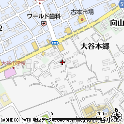 埼玉県上尾市大谷本郷655-1周辺の地図