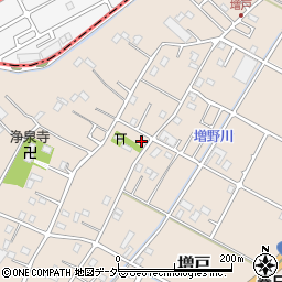 埼玉県春日部市増戸467周辺の地図