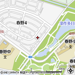 埼玉県さいたま市見沼区春野4丁目14-1周辺の地図
