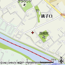 埼玉県春日部市銚子口589周辺の地図