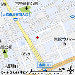 信越ポリマー　東京工場周辺の地図