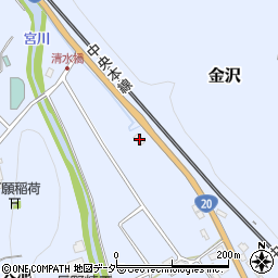 長野県茅野市金沢4110周辺の地図