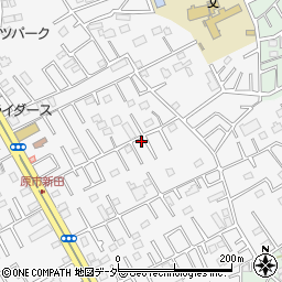 埼玉県上尾市原市4258-3周辺の地図