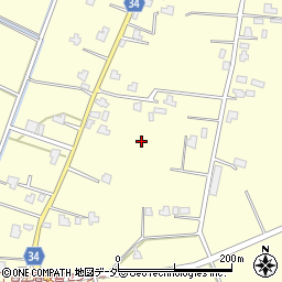 福井県大野市下舌周辺の地図