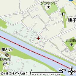 埼玉県春日部市銚子口559周辺の地図