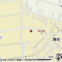 埼玉県春日部市薄谷265周辺の地図
