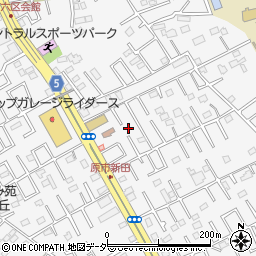 埼玉県上尾市原市4171-2周辺の地図