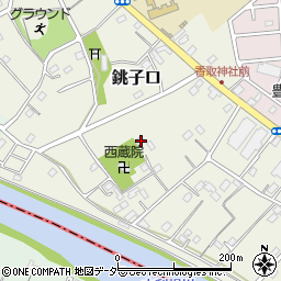 埼玉県春日部市銚子口612周辺の地図