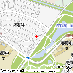 埼玉県さいたま市見沼区春野4丁目14-15周辺の地図