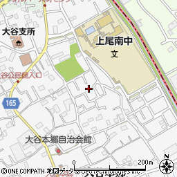 埼玉県上尾市大谷本郷826-2周辺の地図