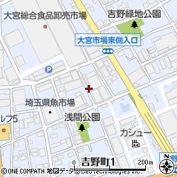 埼玉丸善運輸有限会社周辺の地図