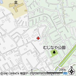 埼玉県上尾市原市4235-2周辺の地図