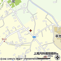 埼玉県上尾市平方3587-3周辺の地図