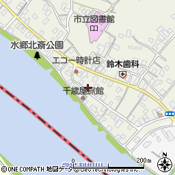 江橋漬物店周辺の地図