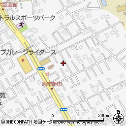 埼玉県上尾市原市4177周辺の地図