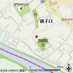 埼玉県春日部市銚子口588周辺の地図