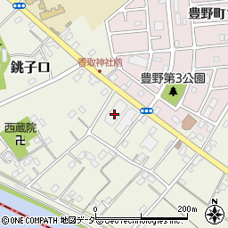 埼玉県春日部市銚子口644周辺の地図
