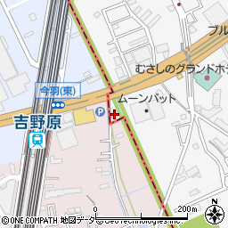 埼玉県上尾市原市172周辺の地図
