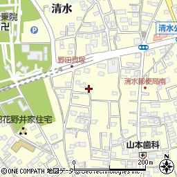 千葉県野田市清水560周辺の地図