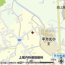 埼玉県上尾市平方3591周辺の地図