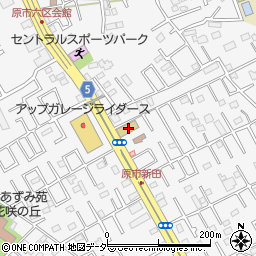 埼玉県上尾市原市4166周辺の地図