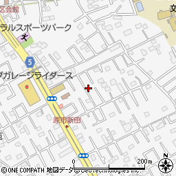 埼玉県上尾市原市4176-1周辺の地図