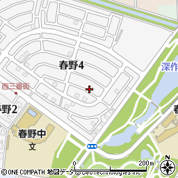 埼玉県さいたま市見沼区春野周辺の地図