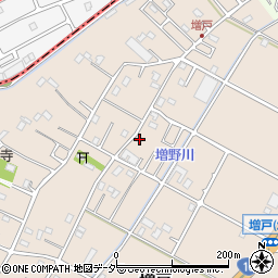 埼玉県春日部市増戸606周辺の地図