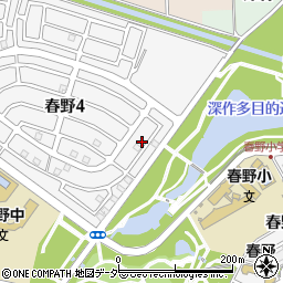 埼玉県さいたま市見沼区春野4丁目14-13周辺の地図