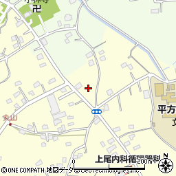 埼玉県上尾市平方3597周辺の地図