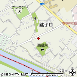 埼玉県春日部市銚子口587周辺の地図