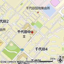 坂戸市立千代田中学校周辺の地図