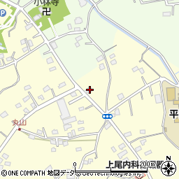 埼玉県上尾市平方3587周辺の地図