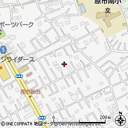 埼玉県上尾市原市4197周辺の地図