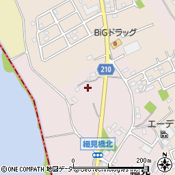 谷田部藤代線周辺の地図