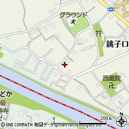 埼玉県春日部市銚子口557周辺の地図